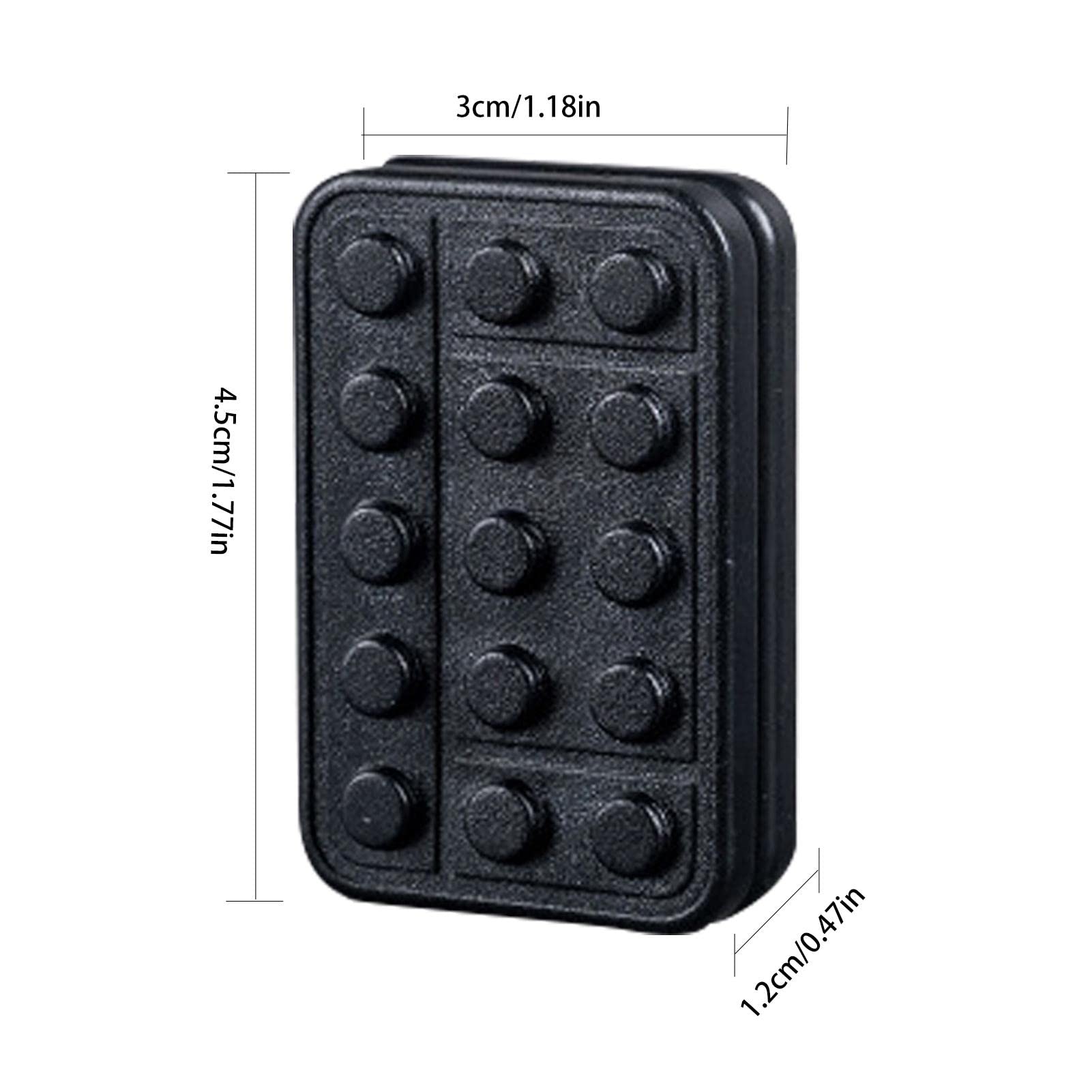 Amazon.co.jp: 2 Pcs 磁気フィジェットスライダー,磁気フィ